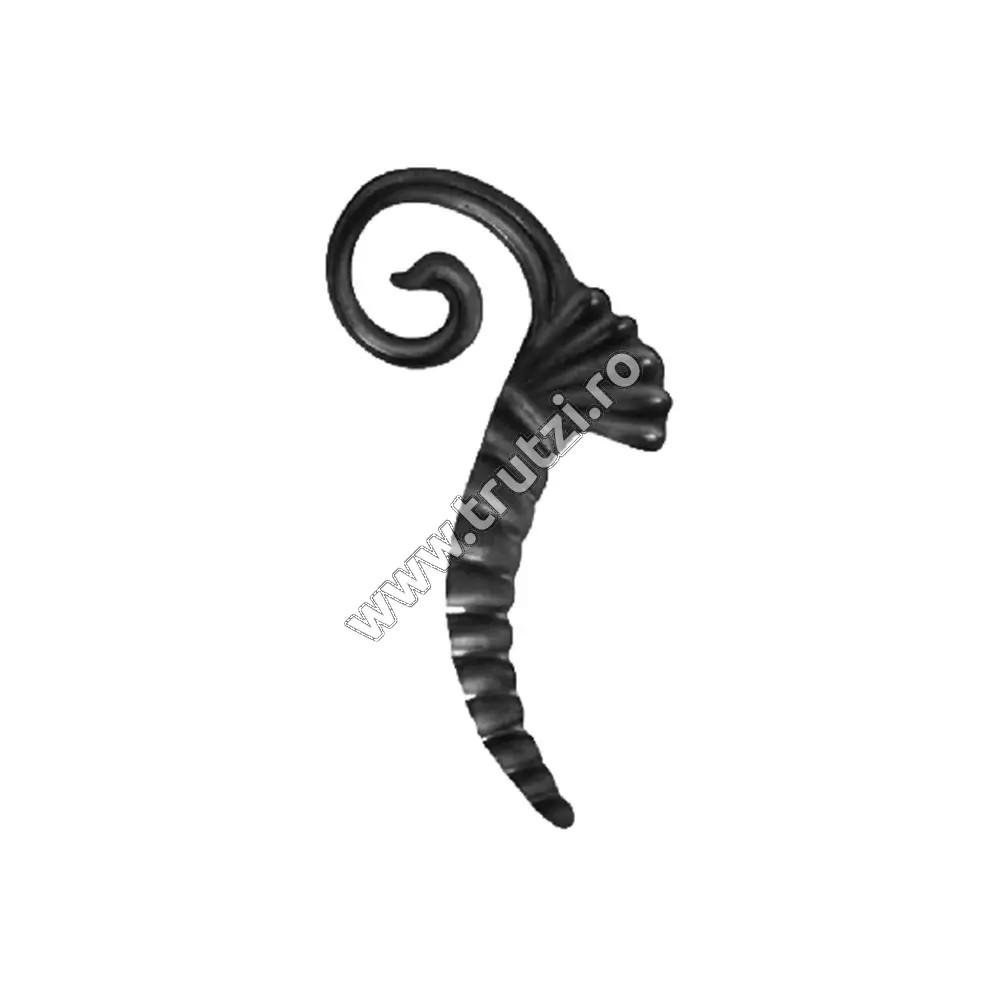 Imagine element decorativ din tabla ambutisata h 220mm, l 130mm, gr. 2mm