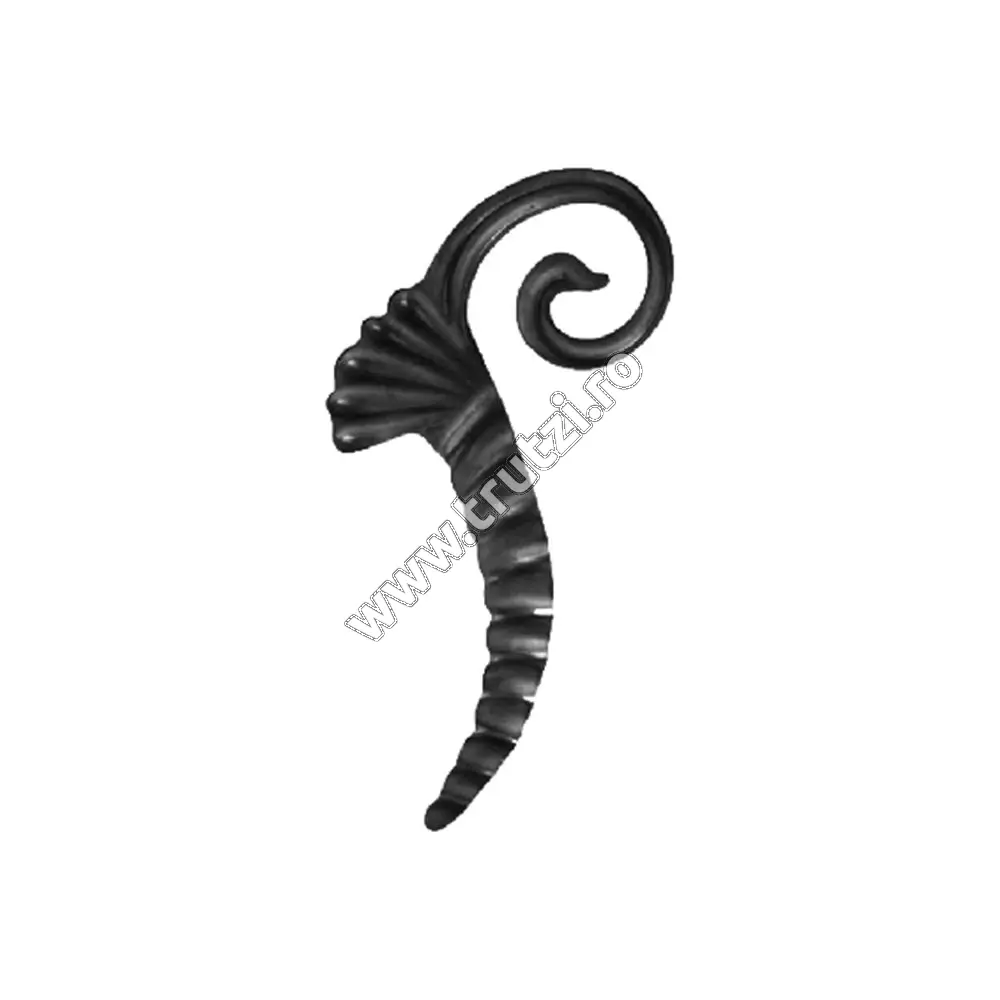 Imagine element decorativ din tabla ambutisata h 220mm, l 130mm, gr. 2mm