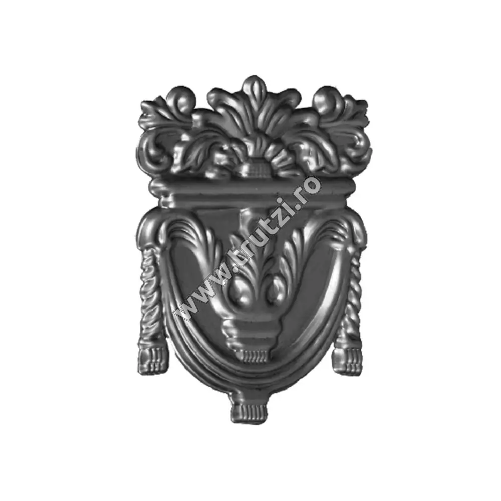 Imagine element decorativ din tabla ambutisata h 340mm, l 260mm, gr. 1mm