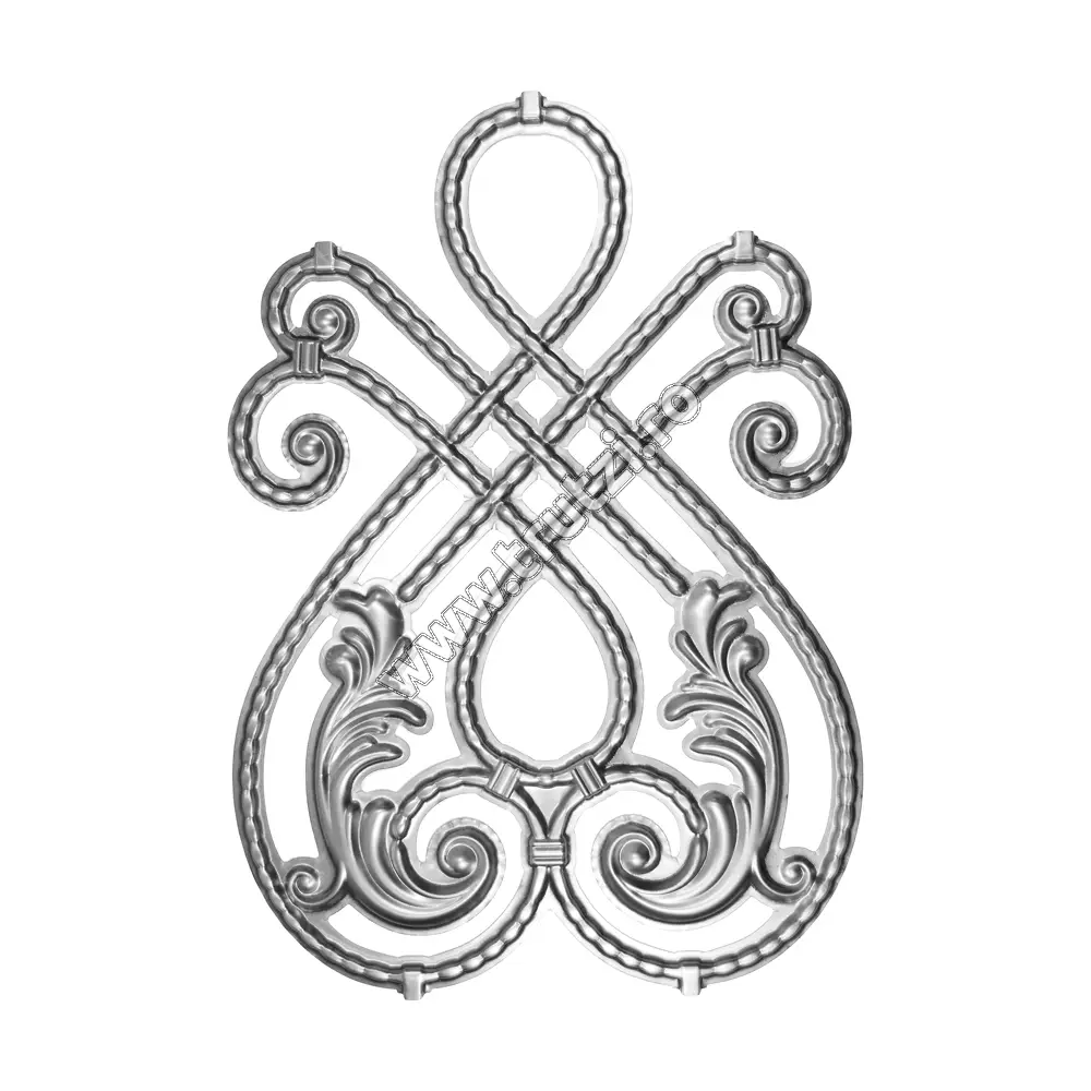 Imagine element decorativ din tabla ambutisata h 670mm, l 470mm, gr. 1mm