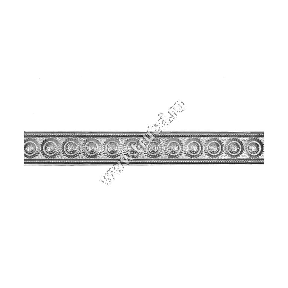 Imagine element decorativ din tabla ambutisata h 75mm, l 2000mm, gr. 1mm
