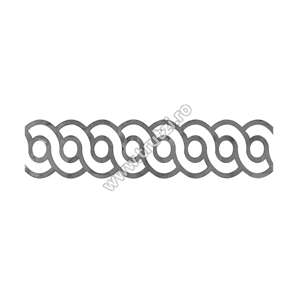Imagine element decorativ din tabla ambutisata h 80mm, l 1000mm, gr. 3mm
