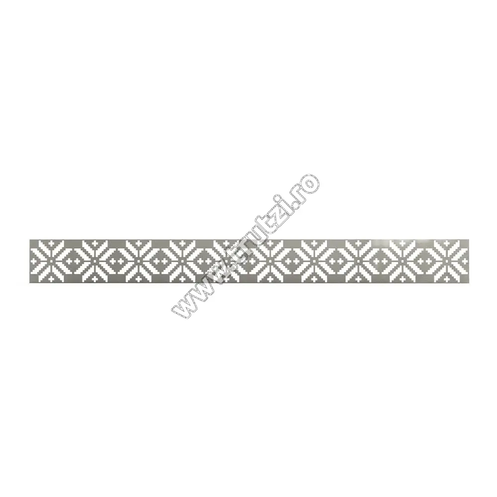 Imagine element decorativ din tabla decupata, h 100mm, l 1000mm, gr. 3.0 mm