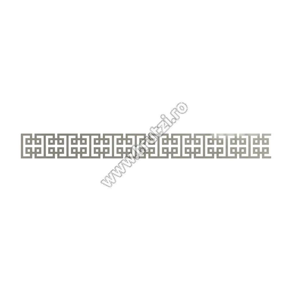 Imagine element decorativ din tabla decupata, h 100mm, l 1000mm, gr. 3.0 mm