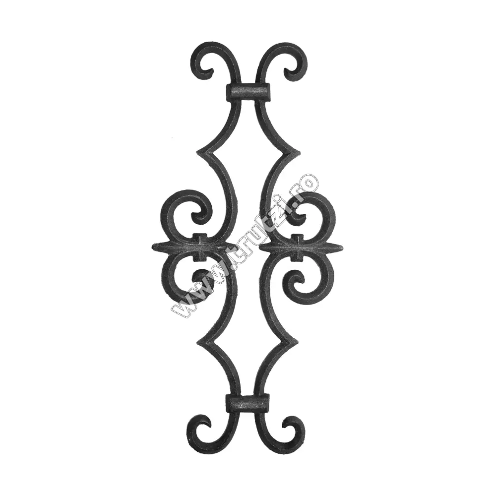Imagine element decorativ turnat int. 14mm, h 455mm, l 200mm