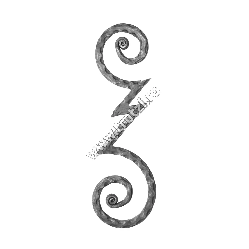 Imagine element „s” sect. 14x14mm amprentat, h 345mm, l 110mm