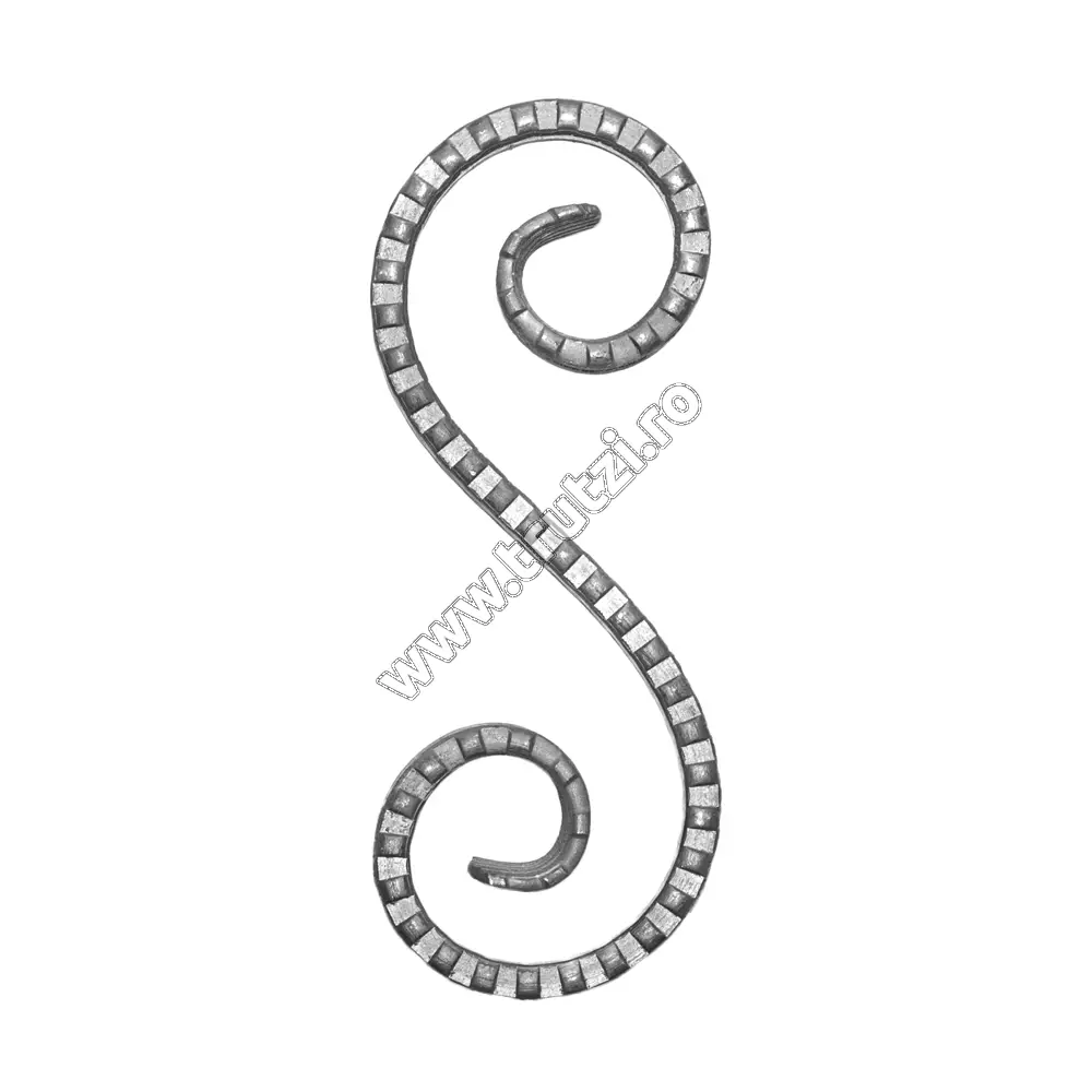 Imagine element "s" sect. 14x6mm amprentat cant, h 200mm, l 80mm