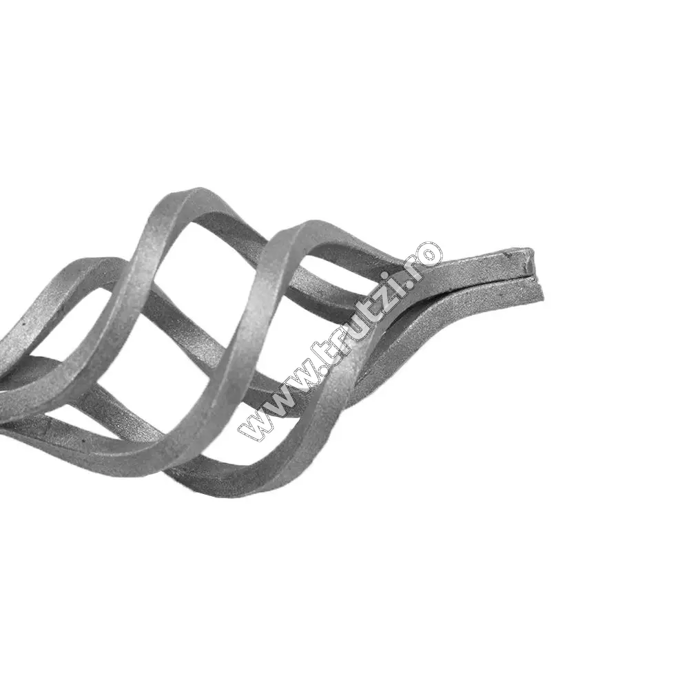 Element spiralat bază 11x11mm, H 130mm, L 55mm
