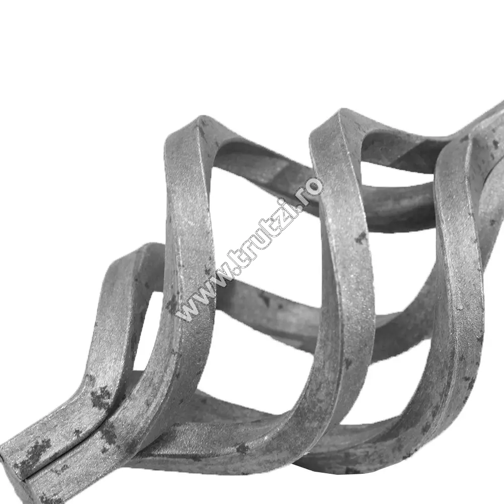 Element spiralat bază 20x20mm, H 160mm, L 95mm
