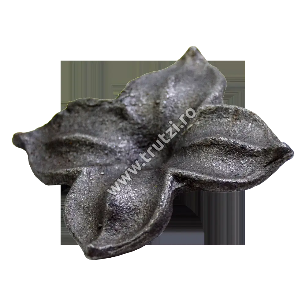 Imagine floare turnata baza 70x70mm
