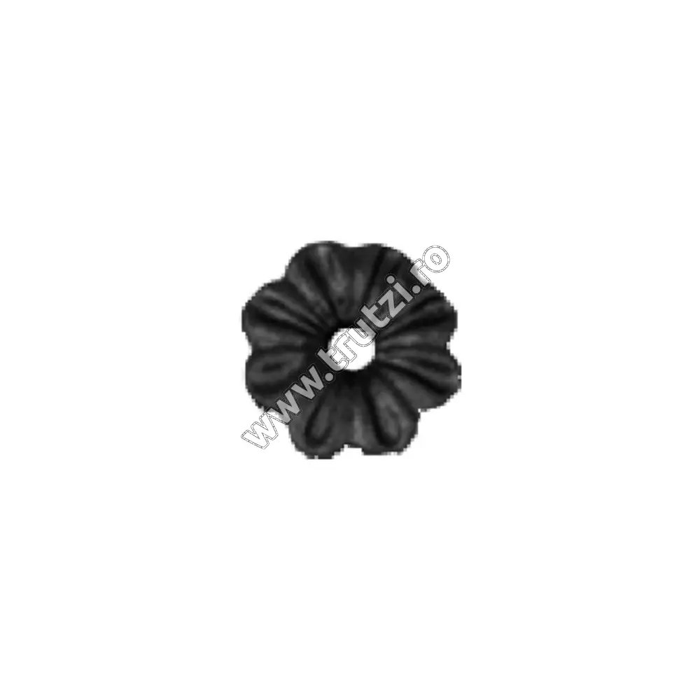 Imagine floare turnata fi 60mm
