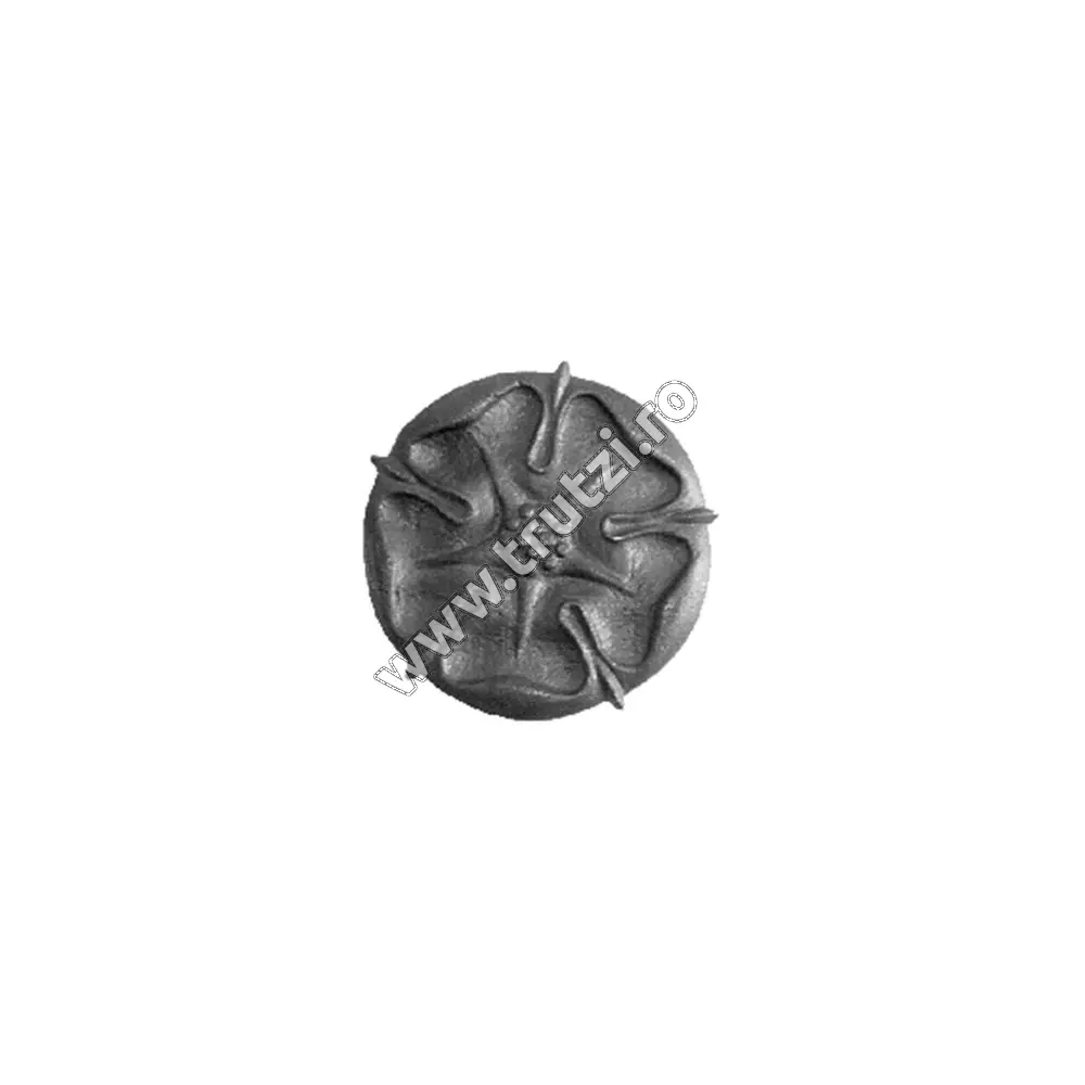 Imagine floare turnata fi 60mm