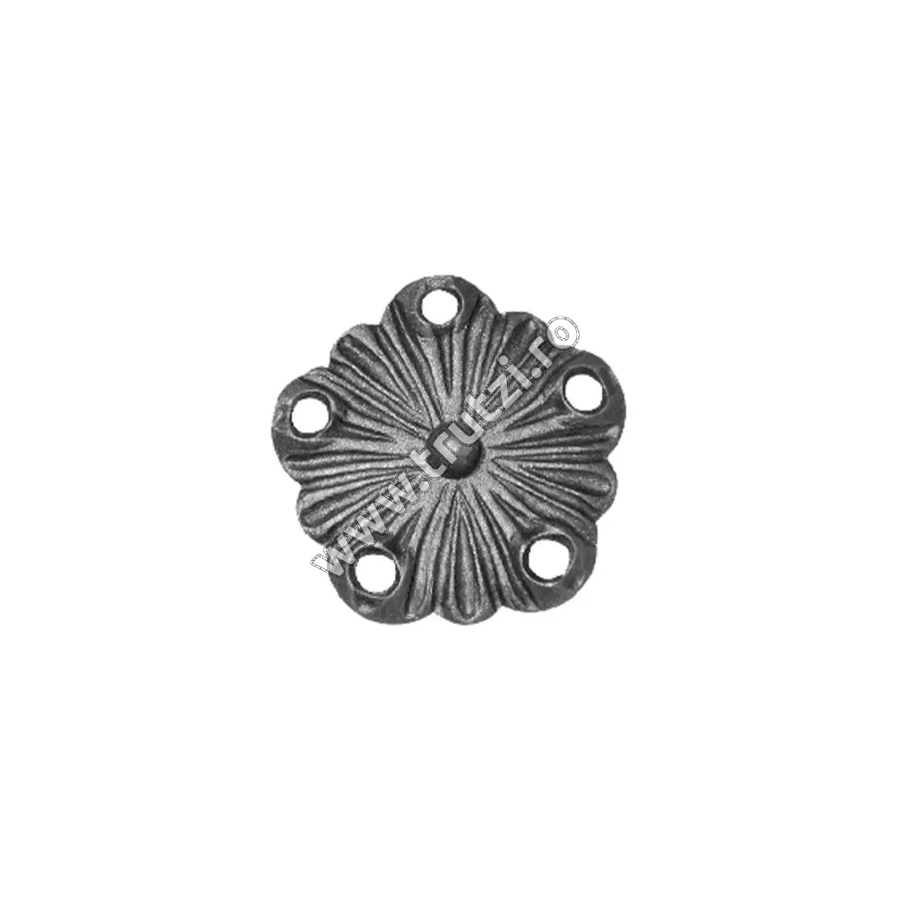 Imagine floare turnata fi 70mm