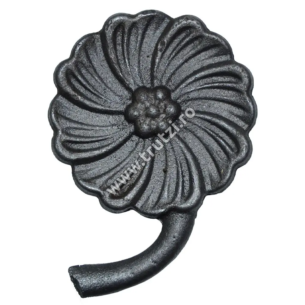 Imagine floare turnata fi 75mm