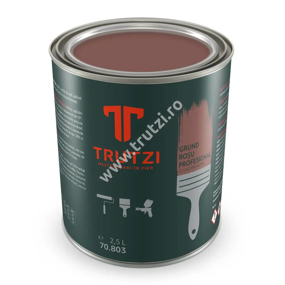 Imagine grund rosu 2.5 l