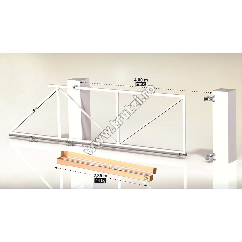 Imagine kit complet poarta autoportanta d=4ml, g=325kg, all in one s e-box 4