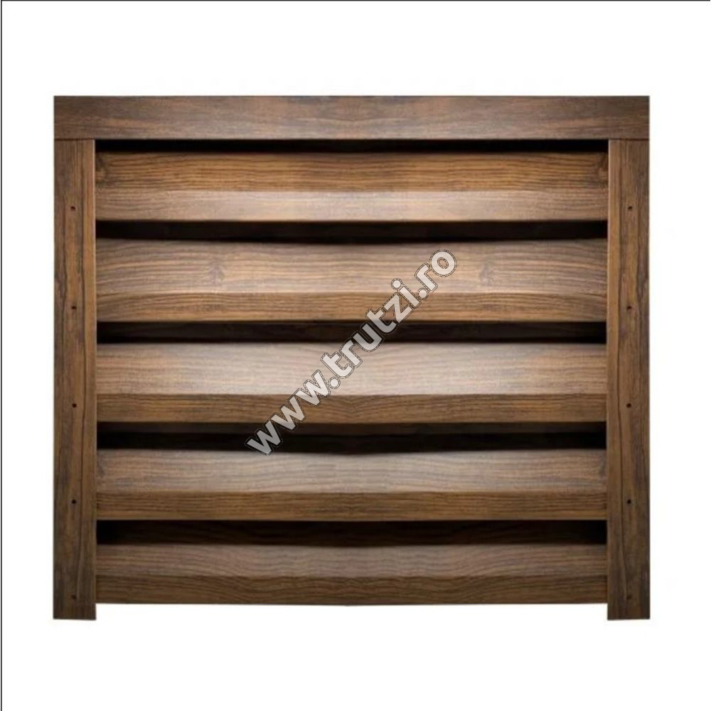 Imagine kit gard jaluzea model atlas imitatie lemn/piatra