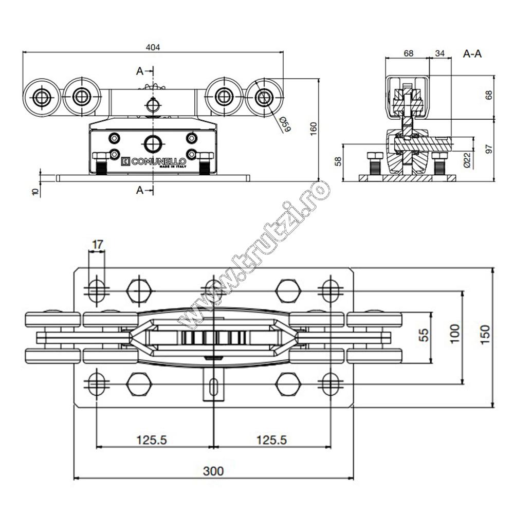 Kit integrator mini-version, Comunello, CGS-500.8m