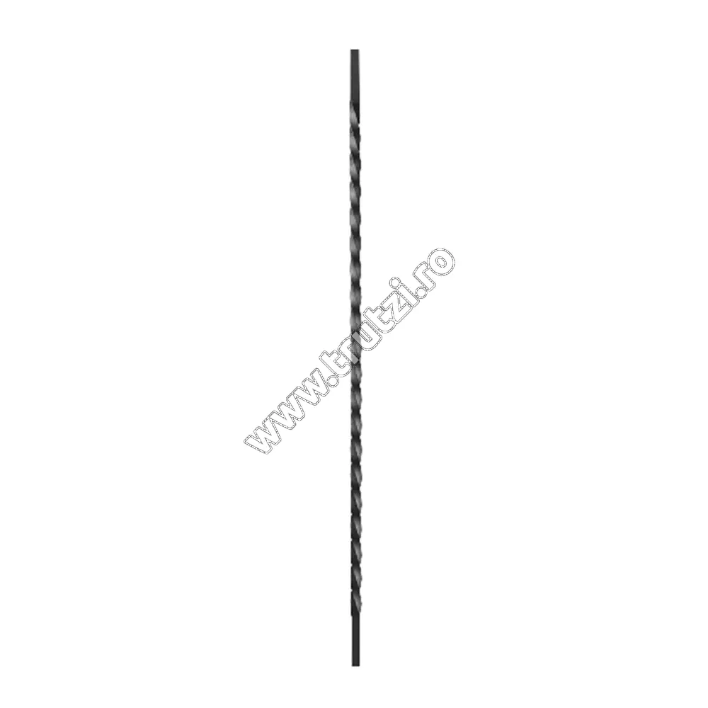 Imagine montant balustrada sect. 14x14mm rasucit, h 900mm