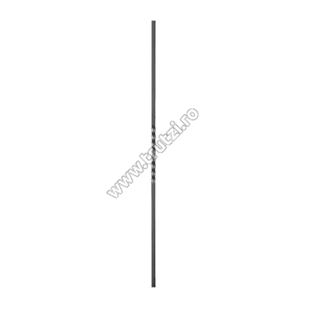 Imagine montant balustrada sect. 14x14mm rasucit, h 900mm