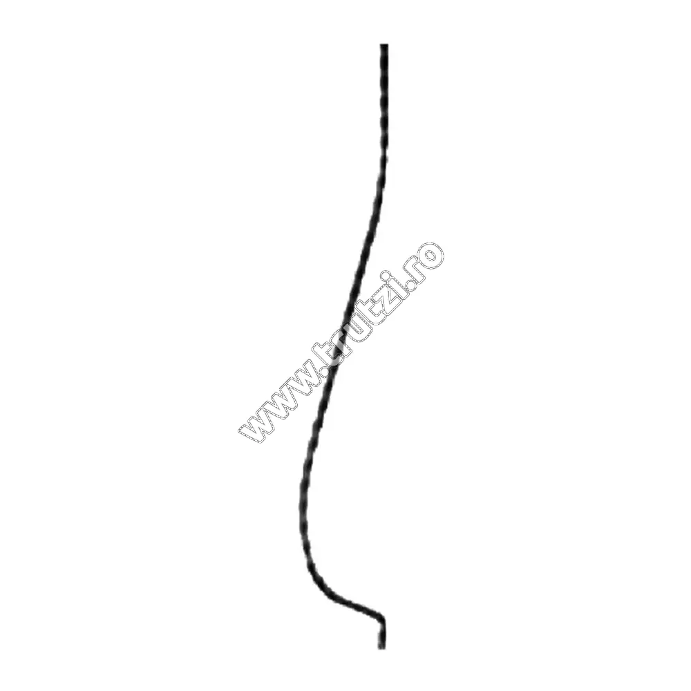 Imagine montant curbat sect. 12x12mm, int. 160mm, h 900mm