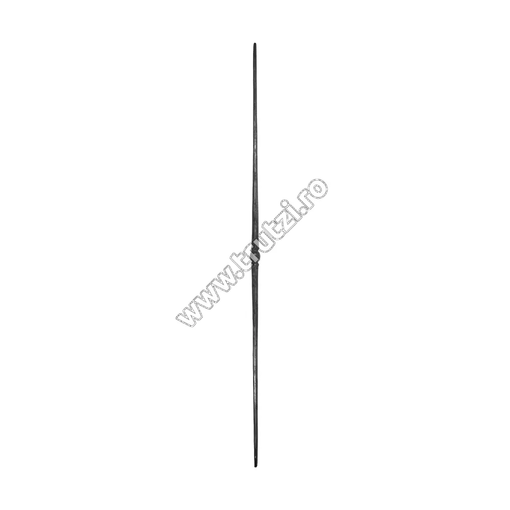 Imagine montant drept sect. fi 12mm , h 900mm, l 30mm