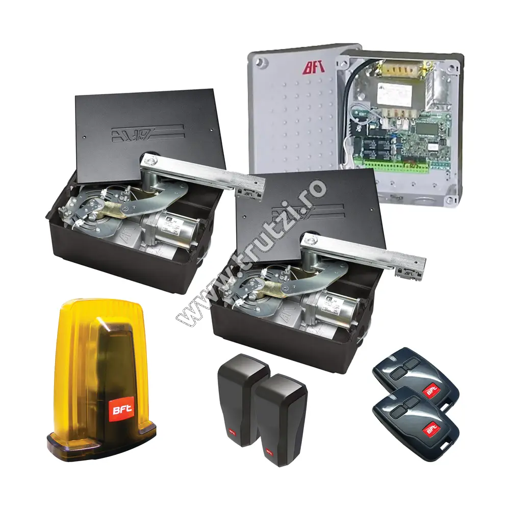 Imagine motor cu montaj ingropat "eli 250 b nt 24v" kit pt. poarta batanta max 3,5m si 4