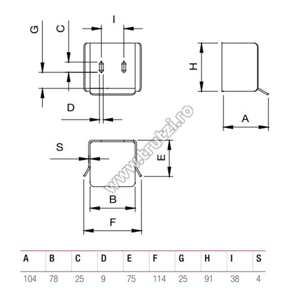 Opritor pentru kit integrator, kit Bullet Comunello, CGS-346m