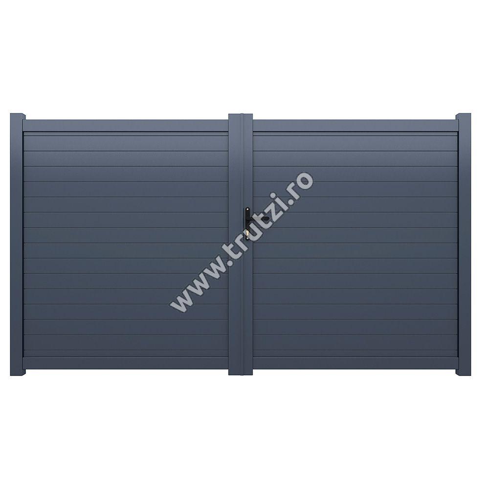 99863 Pachet de bază sistem imprejmuire din aluminiu Forza L=9,5m - imagine 3