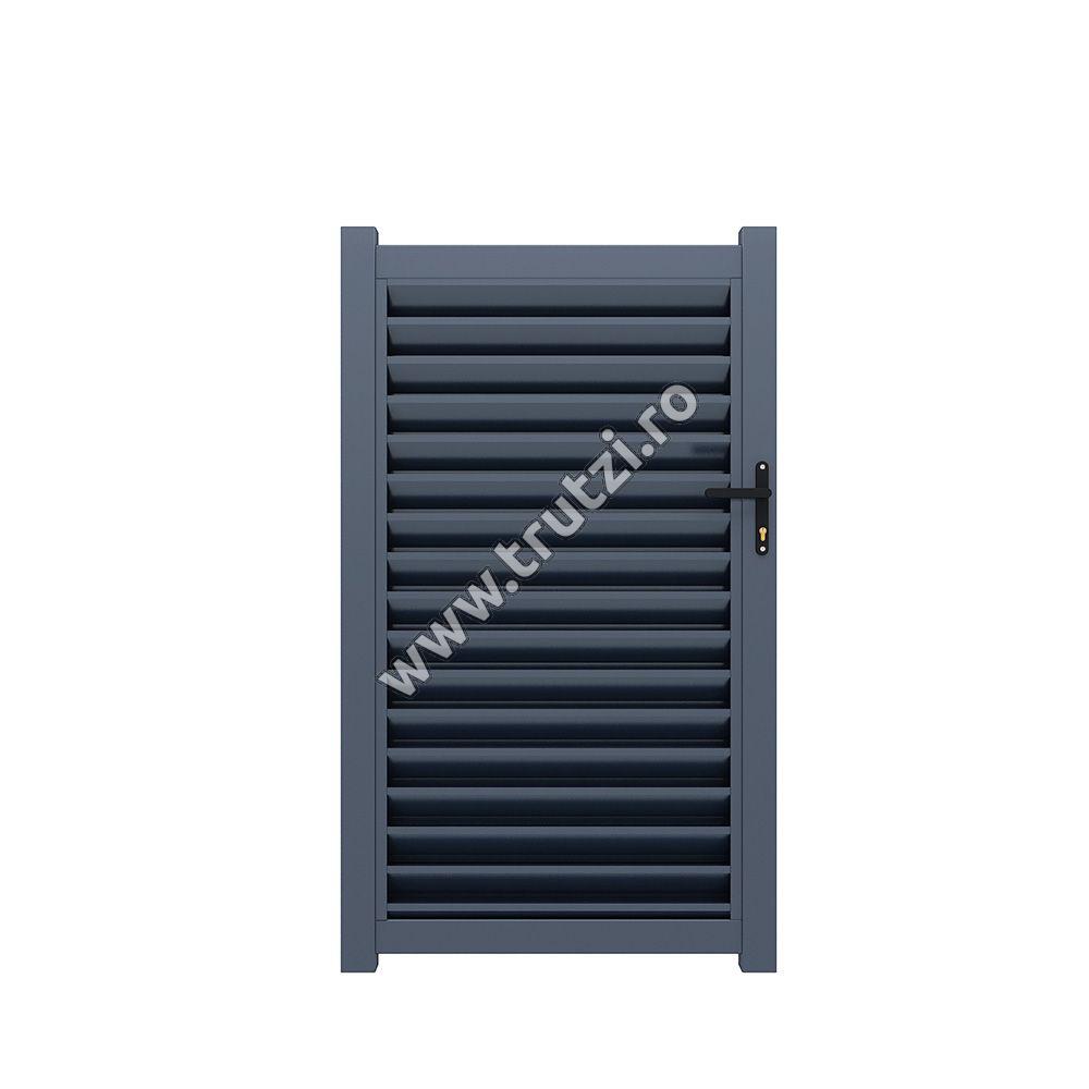 99864 Pachet de bază sistem imprejmuire din aluminiu Jaluzea L=9,5m - imagine 7