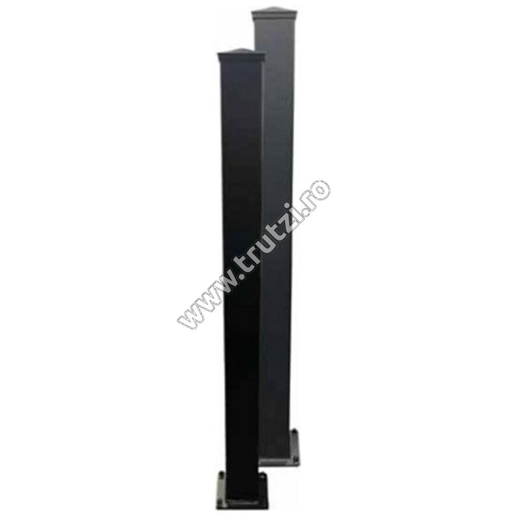 99864 Pachet de bază sistem imprejmuire din aluminiu Jaluzea L=9,5m - imagine 8