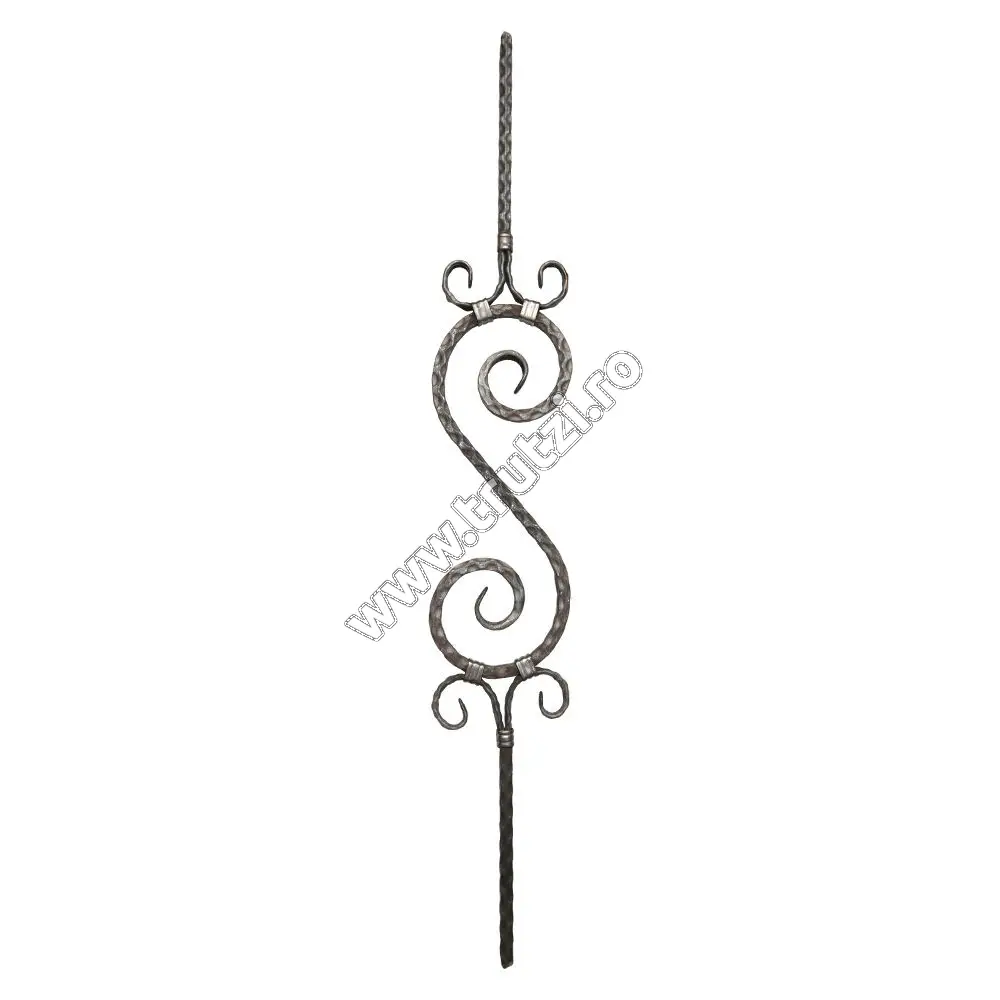 Imagine panou balustrada sect. 12x12mm amprentat, h 900mm, l 150mm