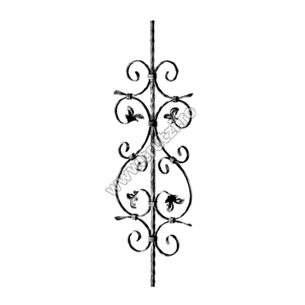 Imagine panou balustrada sect. 12x12mm amprentat, h 900mm, l 310mm