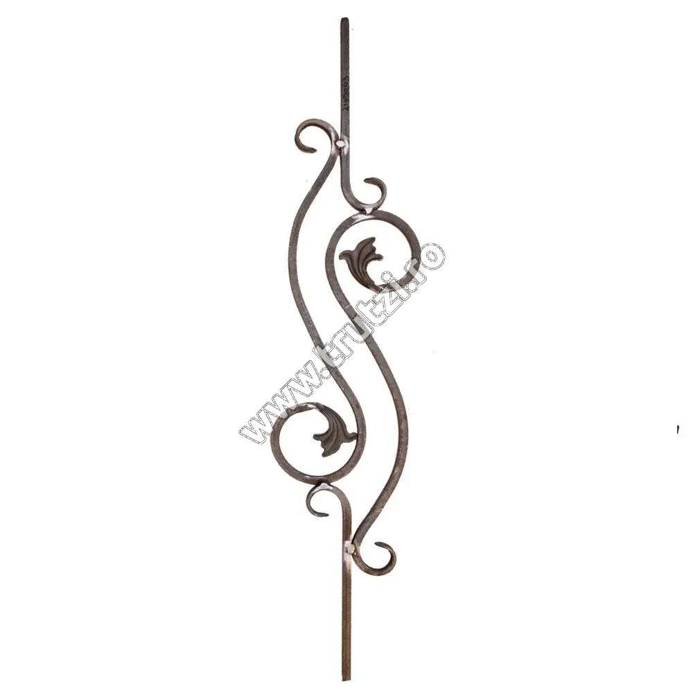 Imagine panou balustrada sect. 12x12mm lis, h 900mm, l 190mm