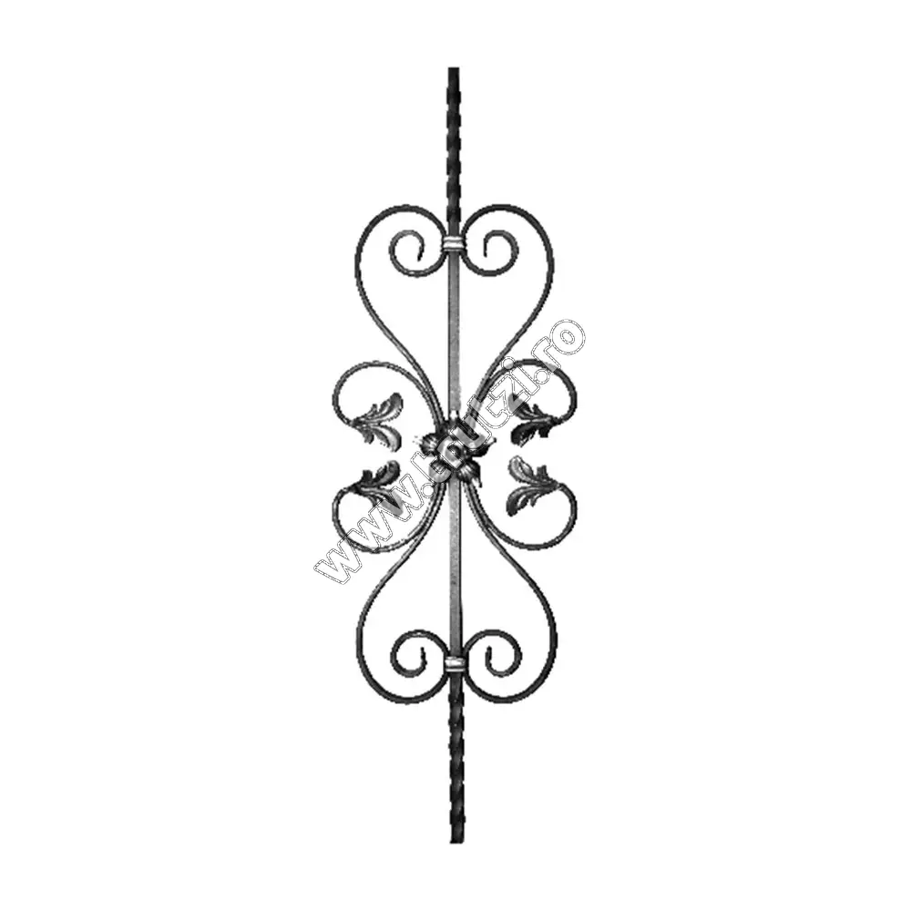 Imagine panou balustrada sect. 12x12mm rasucit, h 900mm, l 280mm