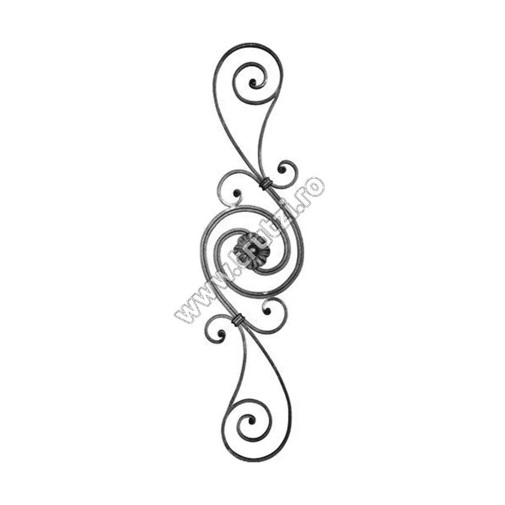 Imagine panou balustrada sect. 12x6mm, h 800mm, l 200mm  lis