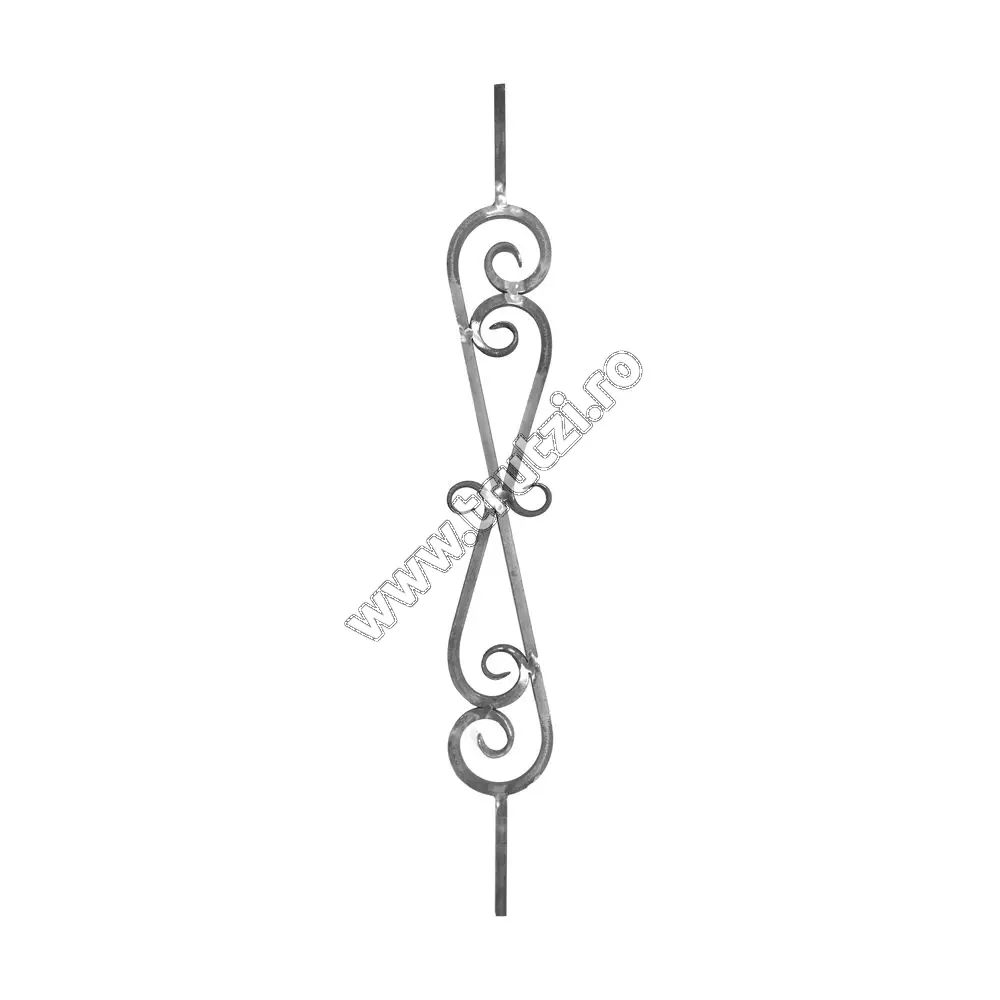 Imagine panou balustrada sect. 14x14mm, h 1000mm, l 130mm