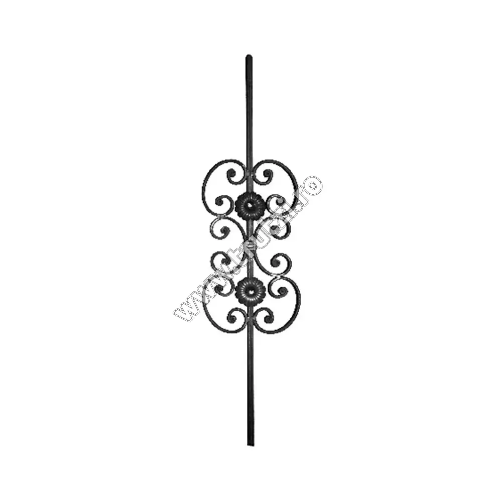 Imagine panou balustrada sect. 16x8mm canelat, h 900mm, l 230mm