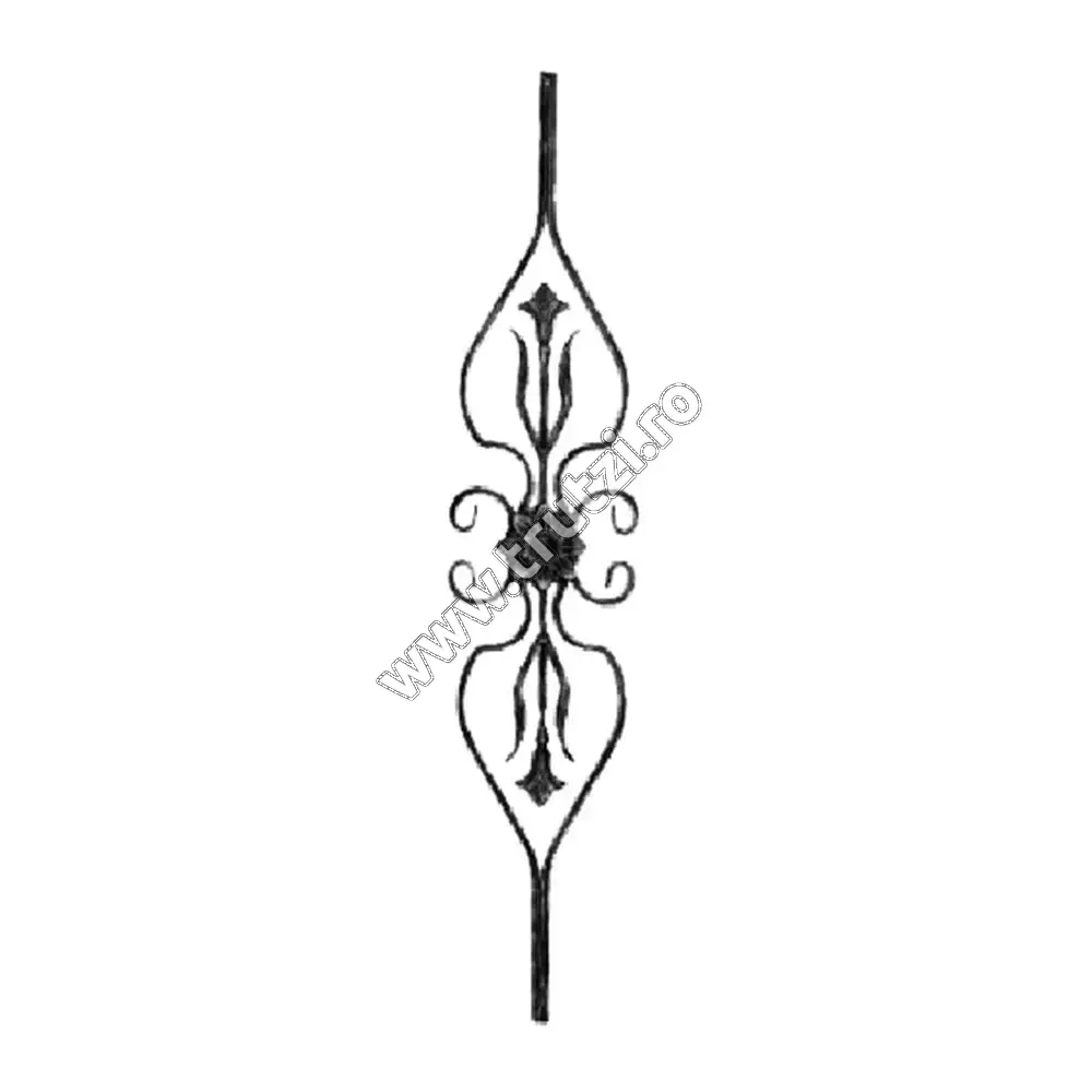 Imagine panou balustrada sect. 16x8mm, h 900mm, l 160mm