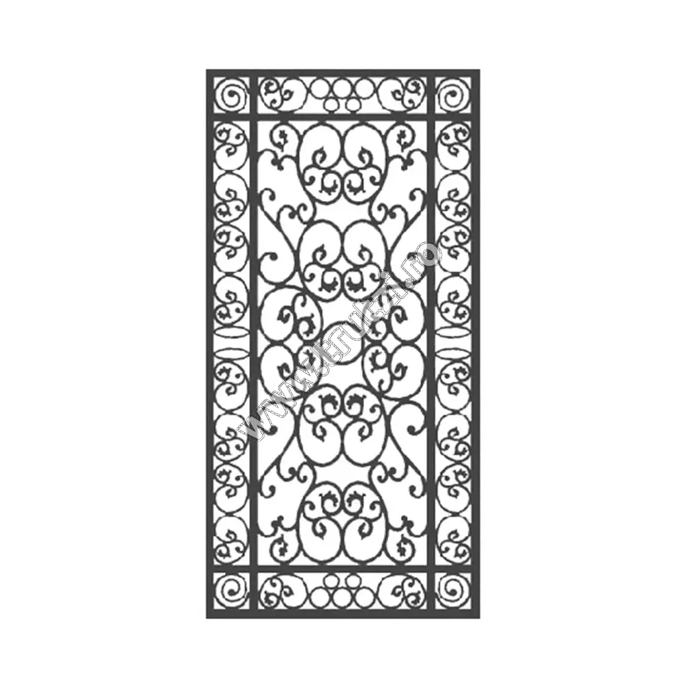 Imagine panou decorativ din tabla decupata h 2000mm, l 1000mm, gr. 3mm
