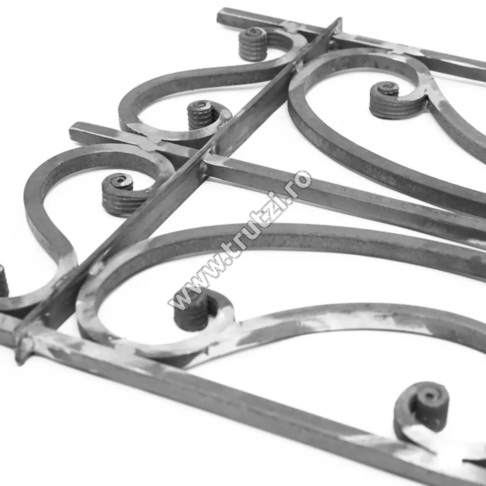 Panou forjat sect. 12x12mm, H 1000mm, L 430mm