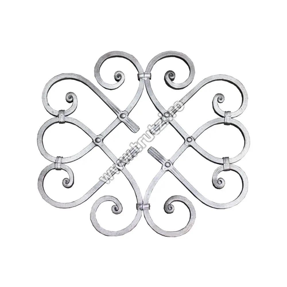 Imagine panou forjat sect. 12x12mm, h 460mm, l 410mm
