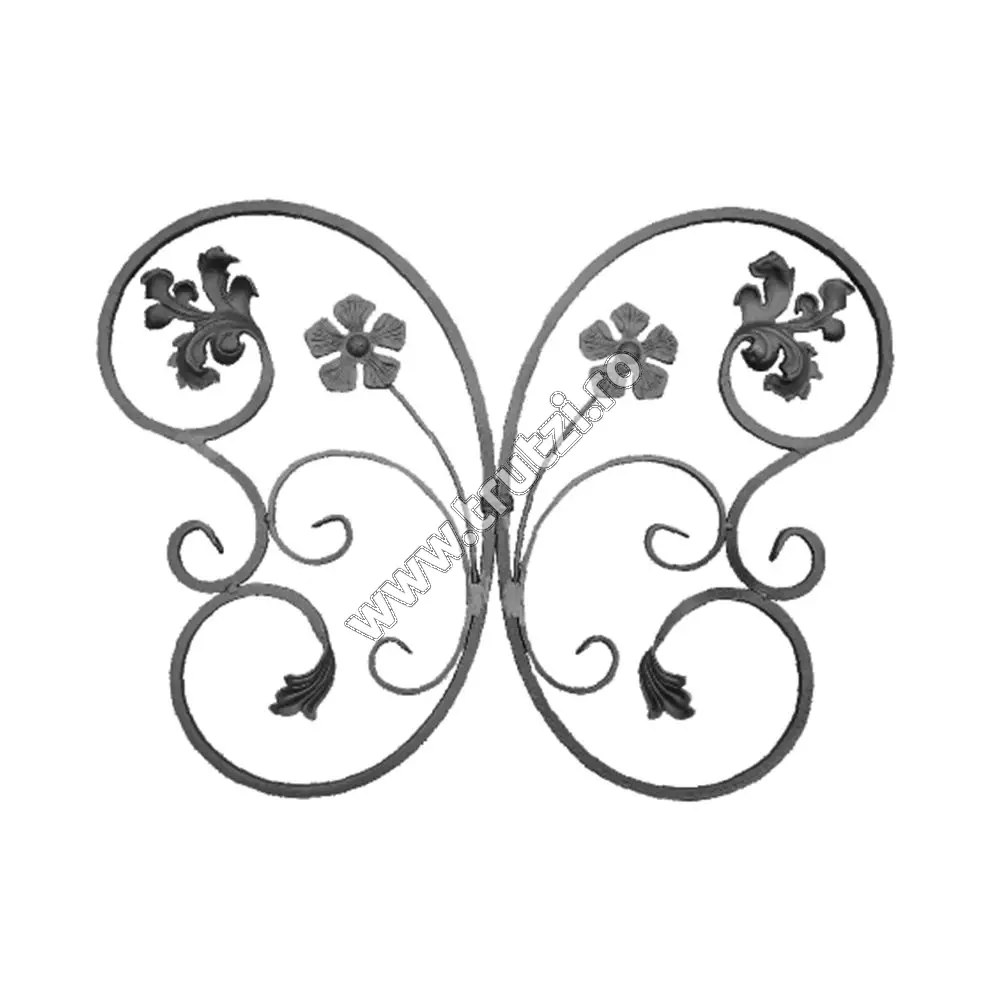 Imagine panou forjat sect. 12x12mm, h 510mm, l 690mm