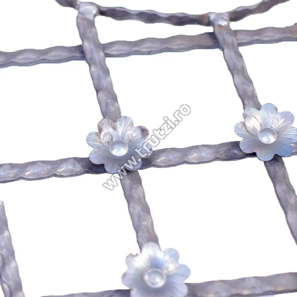 Panou forjat sect. 12x5mm amprentat, H 700mm, L 560mm