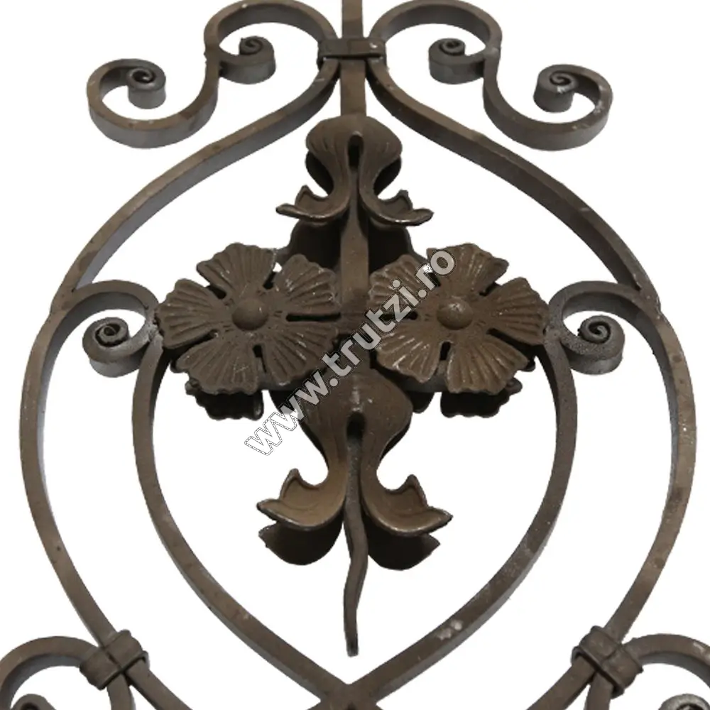 Panou forjat sect. 16x8mm canelat, H 900mm, L 340mm