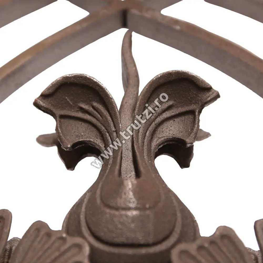 Panou forjat sect. 16x8mm canelat, H 900mm, L 340mm