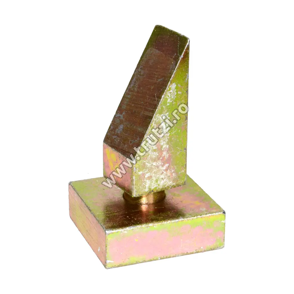 Imagine placa cu pivot baza 70x60x15mm, fi 20mm, h 104mm