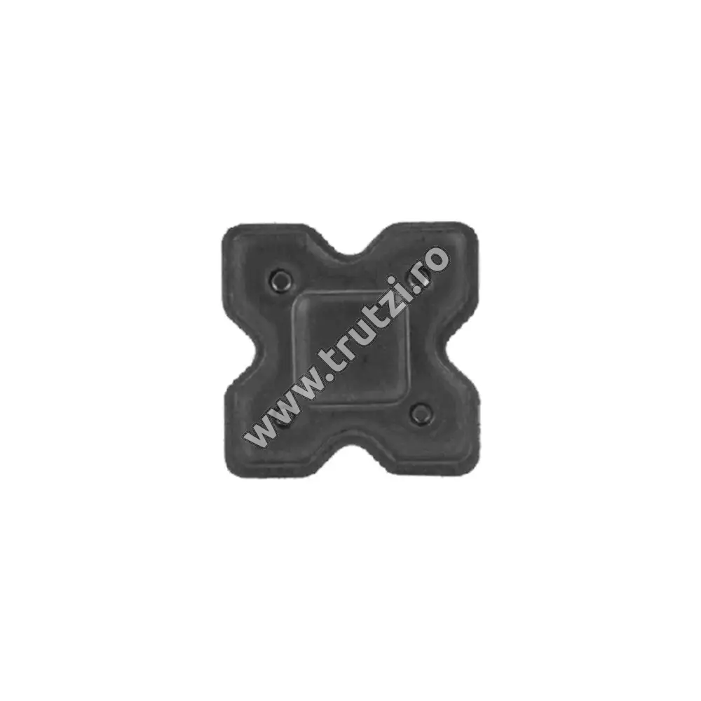 Imagine placuta din tabla pt. balustrada 62x62mm, gr. 2.5mm