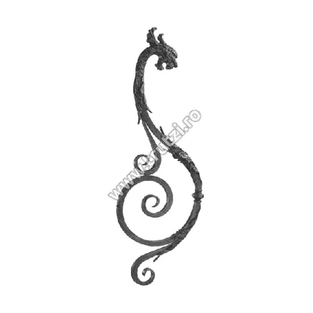 Imagine prim montant "dragon" sect. 25x25mm, h 1100mm, l 400mm