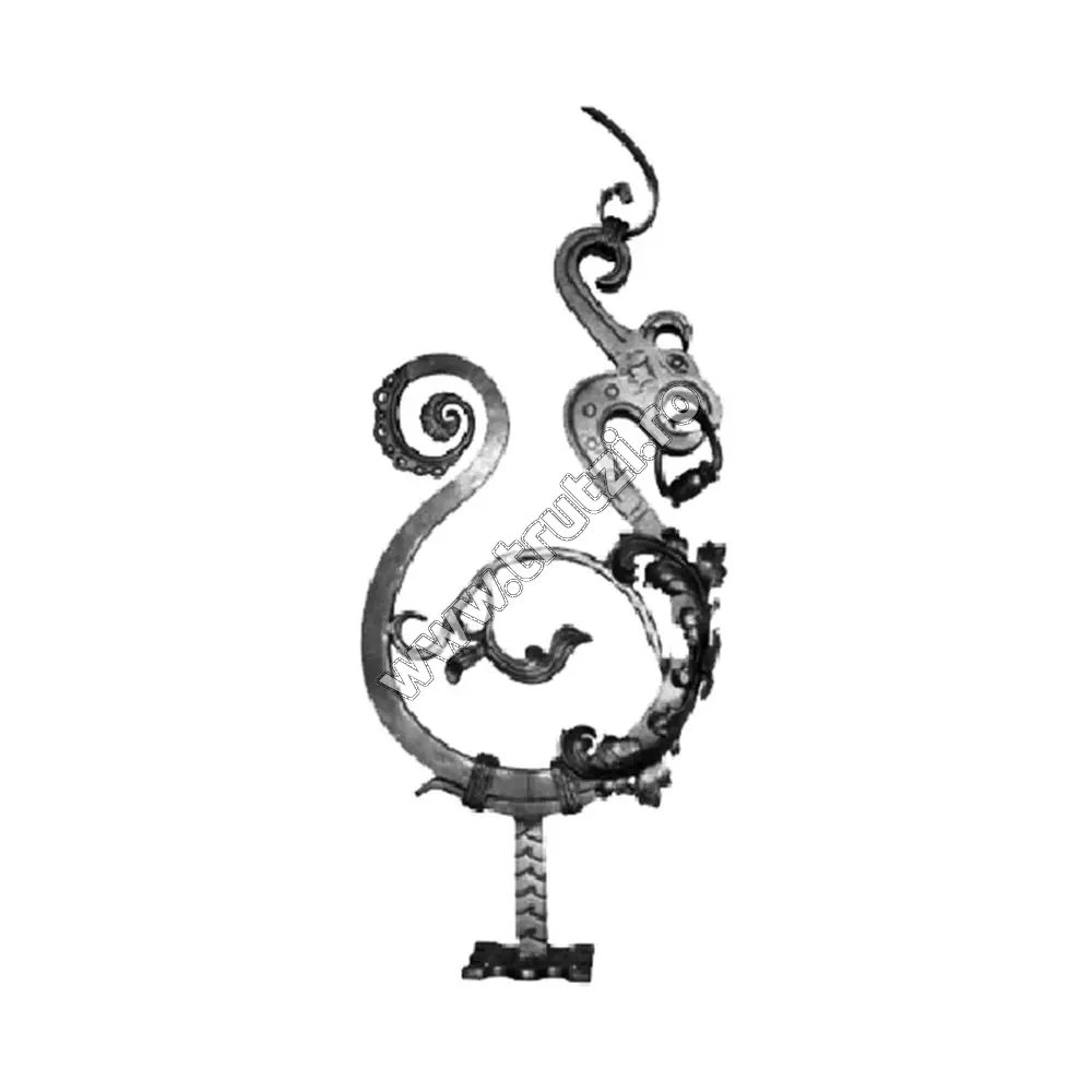 Imagine prim montant "dragon" sect. 30x30mm, h 1000mm, l 400mm